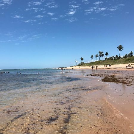 Flat Guarajuba Beira Da Praia Pe Na Areia Екстериор снимка