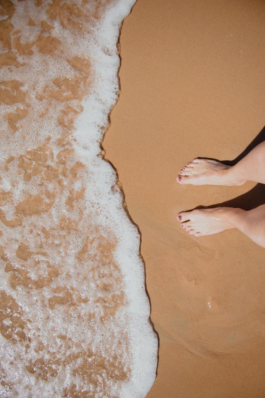 Flat Guarajuba Beira Da Praia Pe Na Areia Екстериор снимка