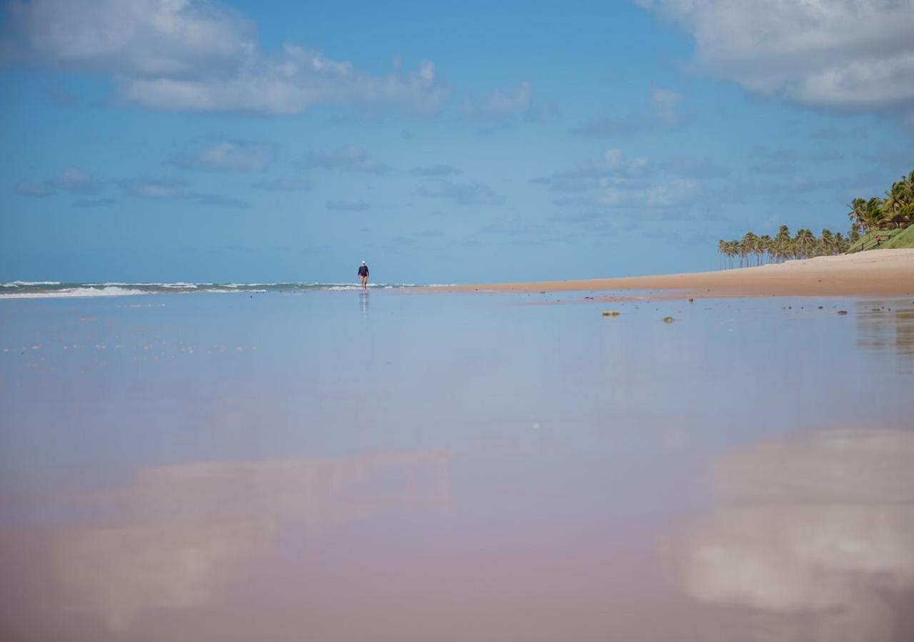 Flat Guarajuba Beira Da Praia Pe Na Areia Екстериор снимка