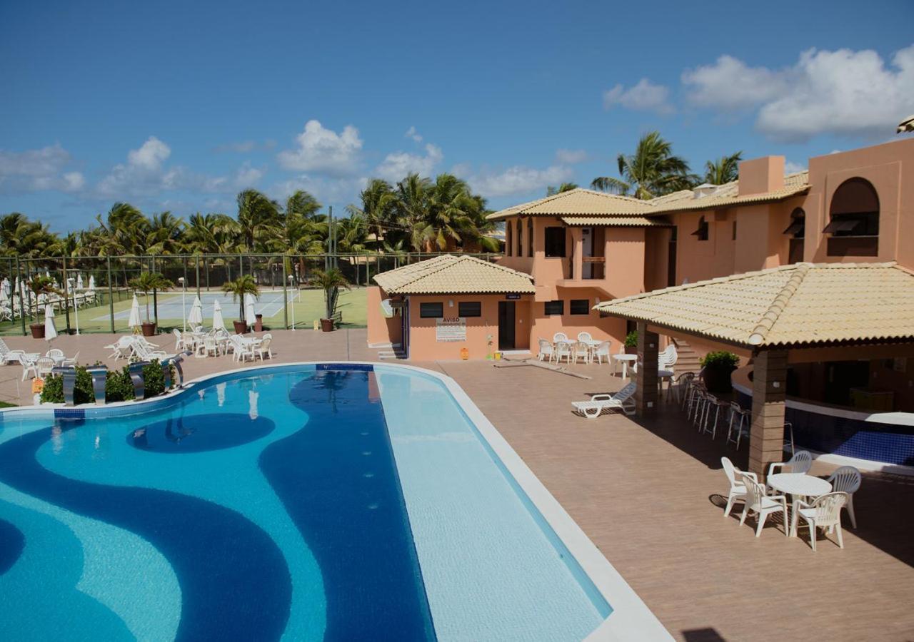 Flat Guarajuba Beira Da Praia Pe Na Areia Екстериор снимка