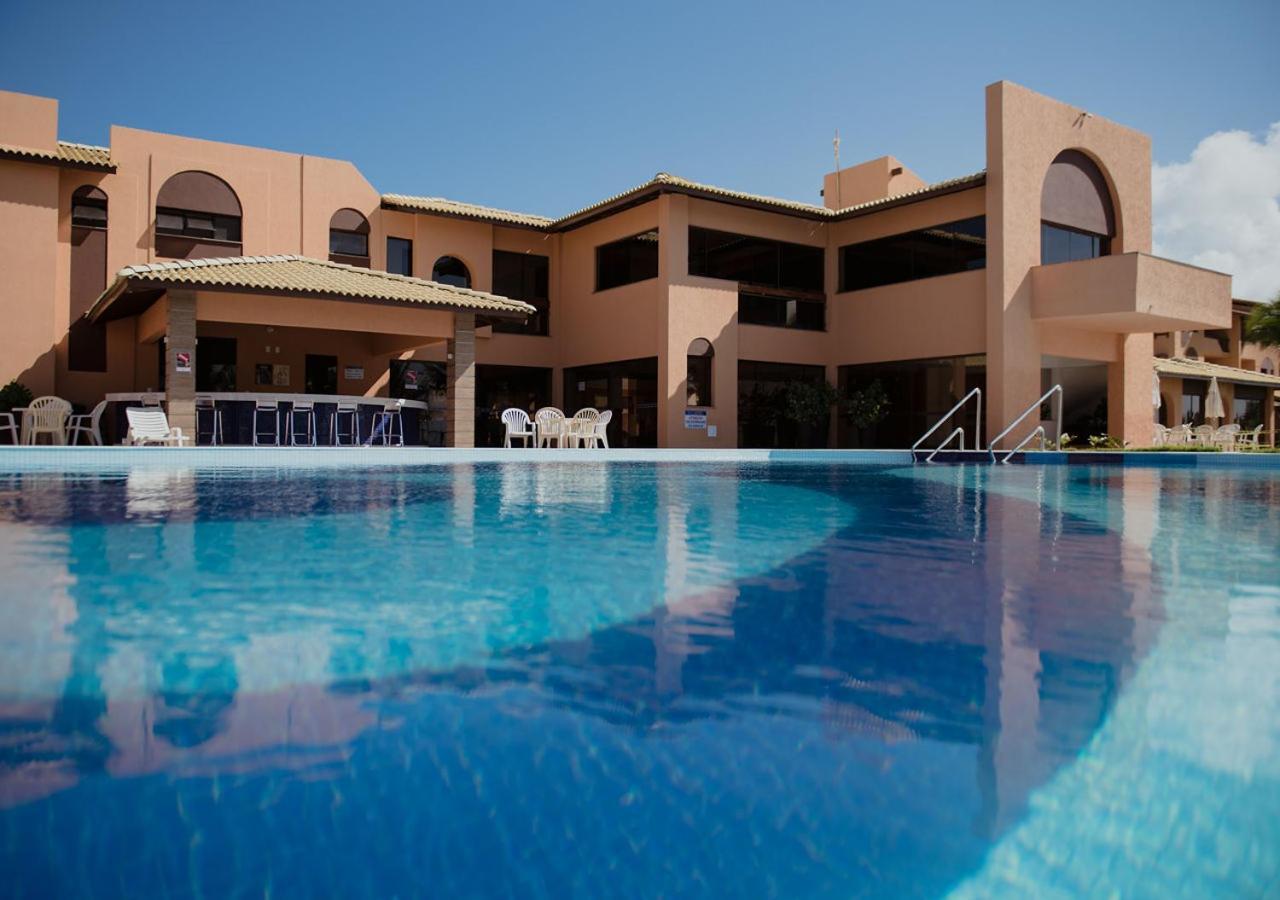 Flat Guarajuba Beira Da Praia Pe Na Areia Екстериор снимка